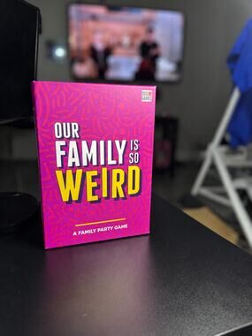 Our Family Is So Weird Family Party Card Game Fun Adult Kids Game Night NEW